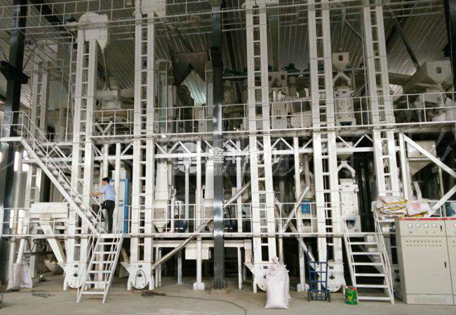 100噸級(jí)小米加工設(shè)備