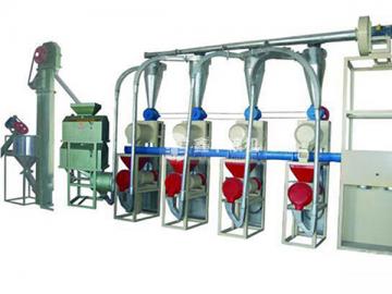 全自動雜糧加工設備機組